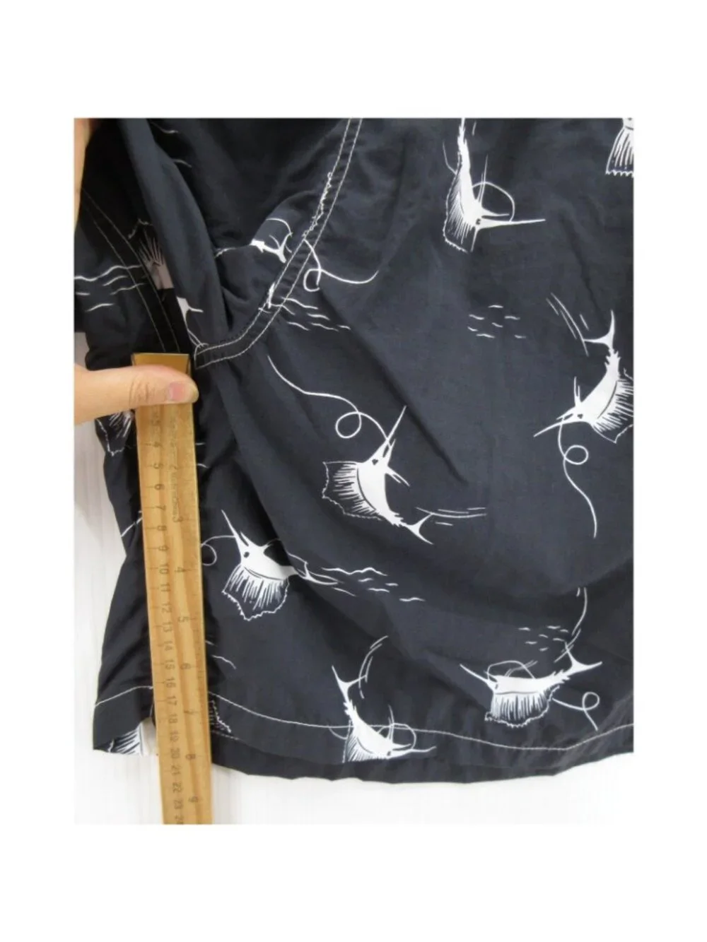 Polo Ralph Lauren Swim Trunks XXL Tall Bathing Suit Marlin Fish AOP